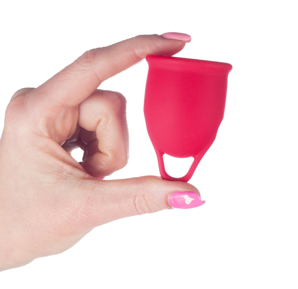 Набор из 2 красных менструальных чаш Iona (Цвет: красный)