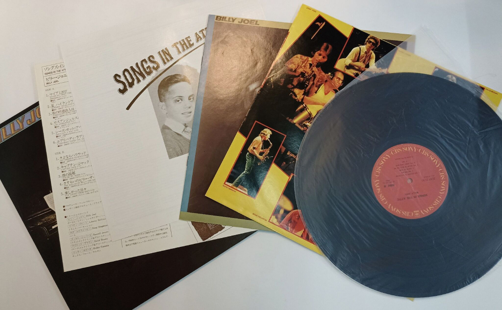 Винтажная виниловая пластинка LP Billy Joel Songs In The Attic (Japan 1981)