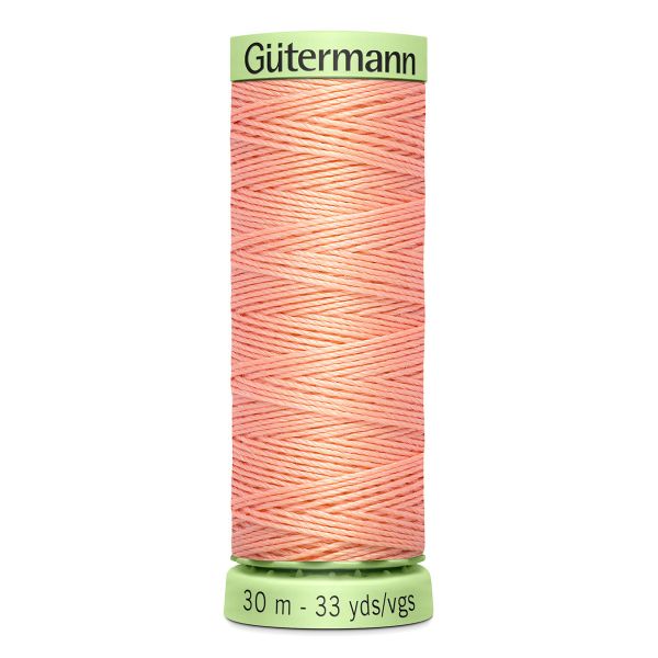 Нитки отделочные Gutermann Top Stitch 30 (30 метров), 5 кат. | 586 спелый персик