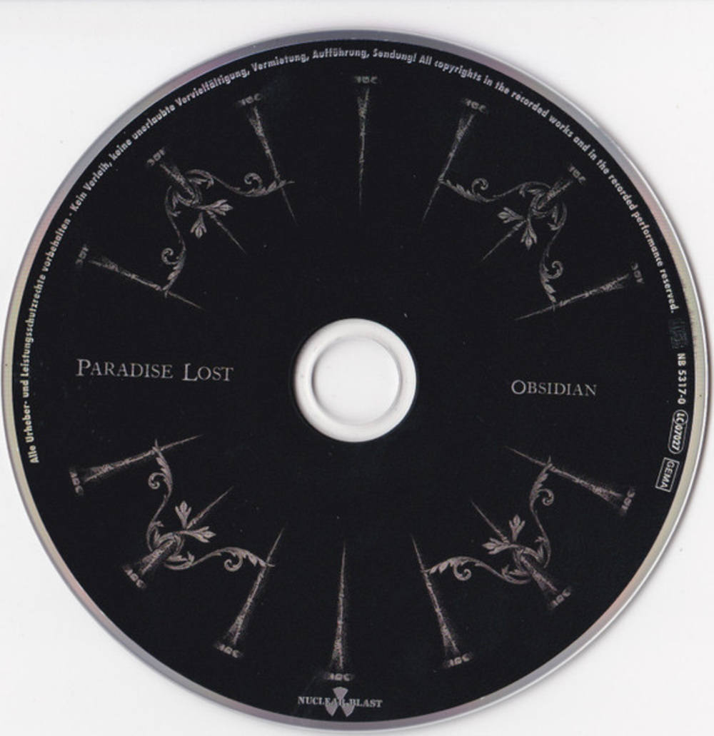 Paradise Lost / Obsidian (CD)