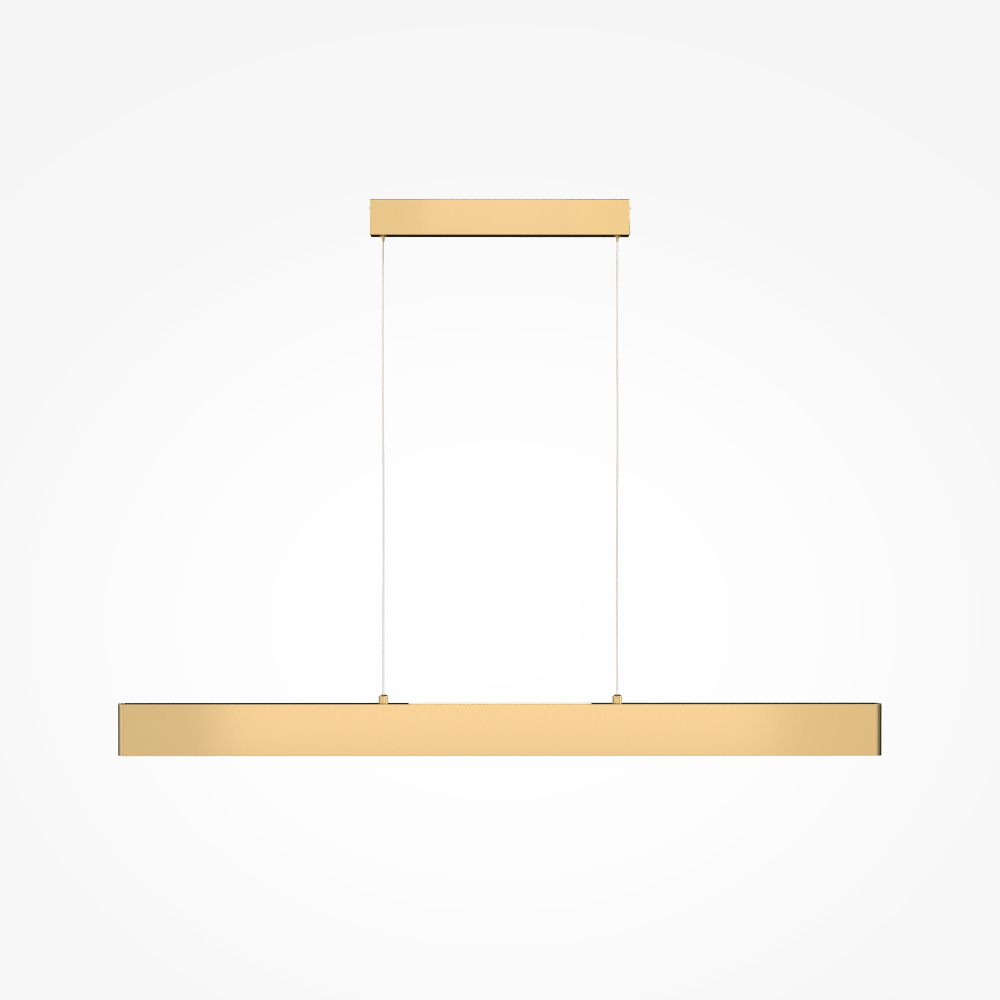Подвесной светодиодный светильник Maytoni Step P010PL-L30G4K золото