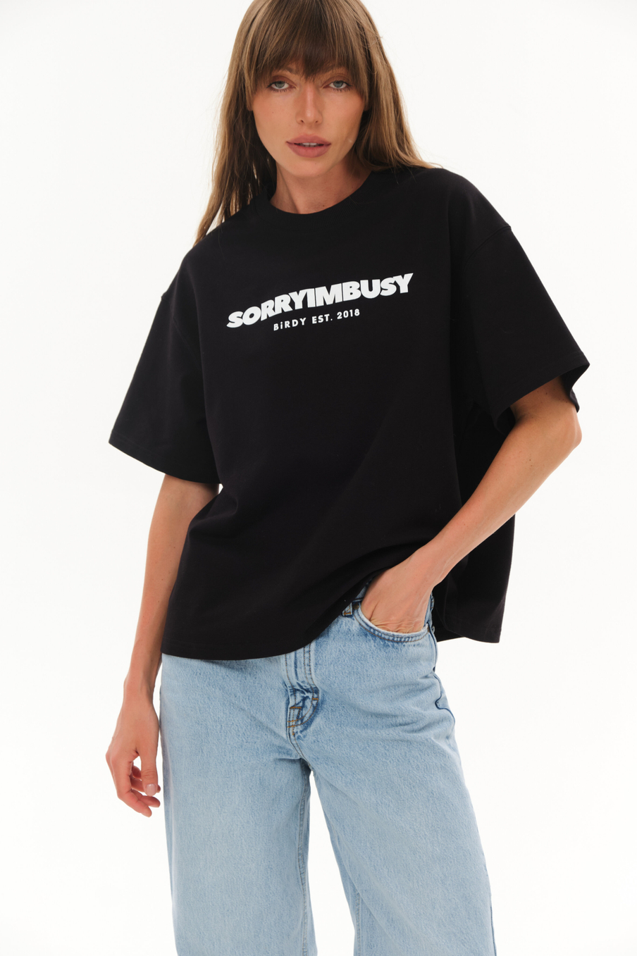 Футболка SORRY I`M BUSY | Черный