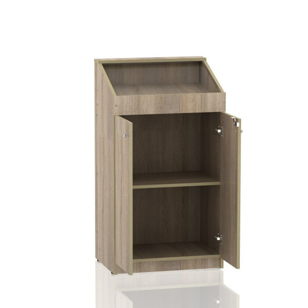 Музейная витрина с наклоном 600х450 (арт. 213010134)