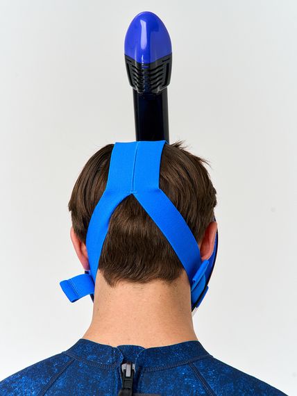 Маска полнолицевая Sargan Планета океан 2.0 черный/синий