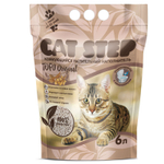 Наполнитель CAT STEP комкующийся растительный Tofu Original, 6 л