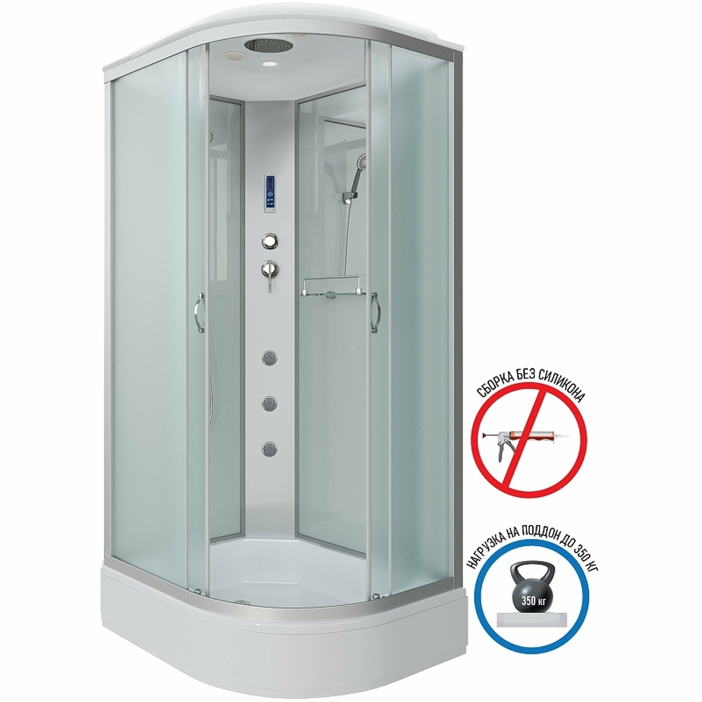 Душевая кабина Niagara Classic 90х70 L NG-33974-14LF с гидромассажем