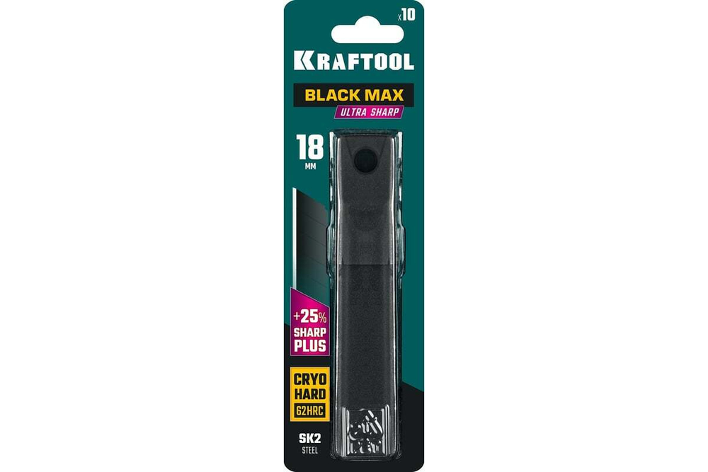KRAFTOOL  18 мм, 10 шт, Сегментированные лезвия (09602-18-S10)