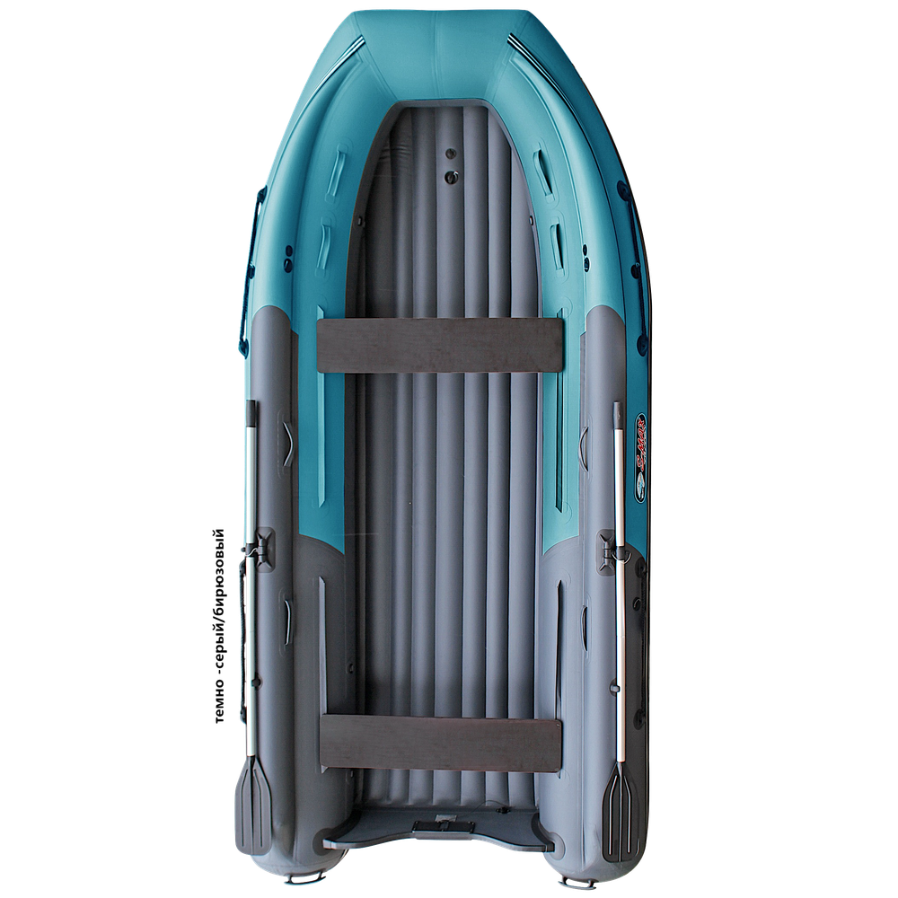 Лодка ПВХ Angler Reef Тритон S-Max 425FiND с интегрированным фальшбортом -