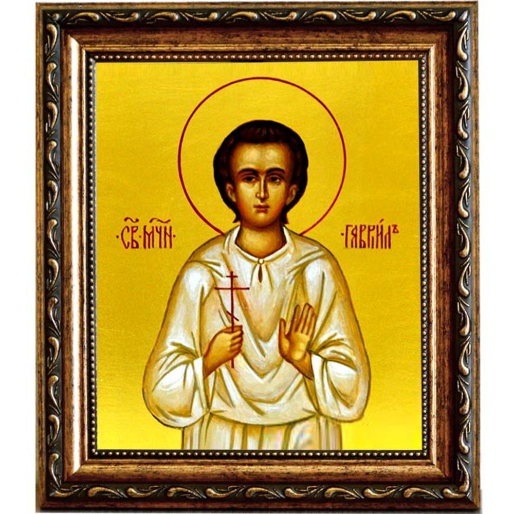 Гавриил Белостокский, Слуцкий, мученик младенец. Икона на холсте.