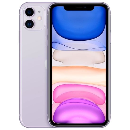 Смартфон Apple iPhone 11 64 ГБ Фиолетовый (nano SIM+eSIM)