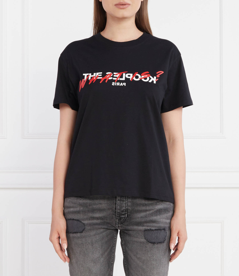 Футболка The Kooples - черный(FTSC20028K)