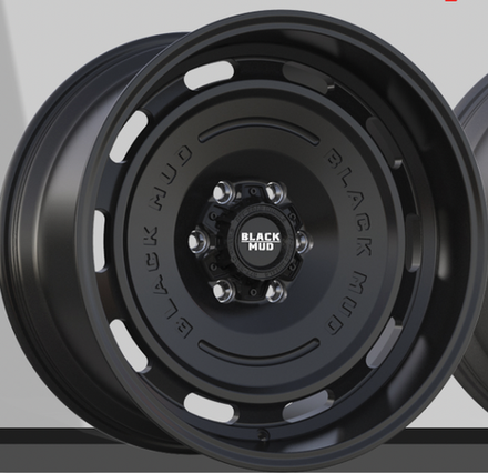 Диск колесный, кованый rt560N R17 8,0 ЕТ0 Black Mud Wheels Matte Black
