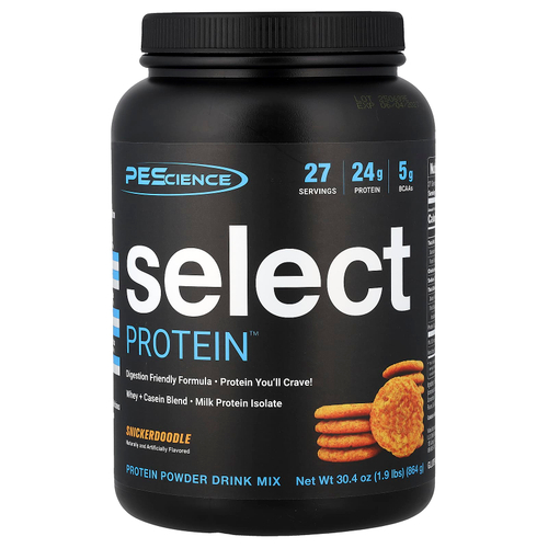PEScience, Select Protein™, порошковая смесь для приготовления напитка, Snickerdoodle, 864 г (1,9 фунта)