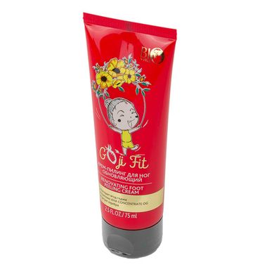 (Goji Fit) Крем-пилинг для ног обновляющий, 75 мл La and Te Kit##Bio World BW-2988(2333)