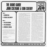 John Coltrane & Don Cherry / The Avant-Garde (LP)