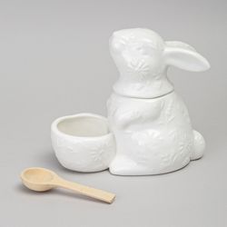 СОЛОНКА LEFARD "FLOWERS STORY" В ФОРМЕ ЗАЙЦА 16*9*14 СМ 400 МЛ