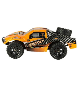 Радиоуправляемый шорт-корс Remo Hobby Rocket Brushless UPGRADE V2.0 (оранжевый) 4WD 2.4G 1/16 RTR