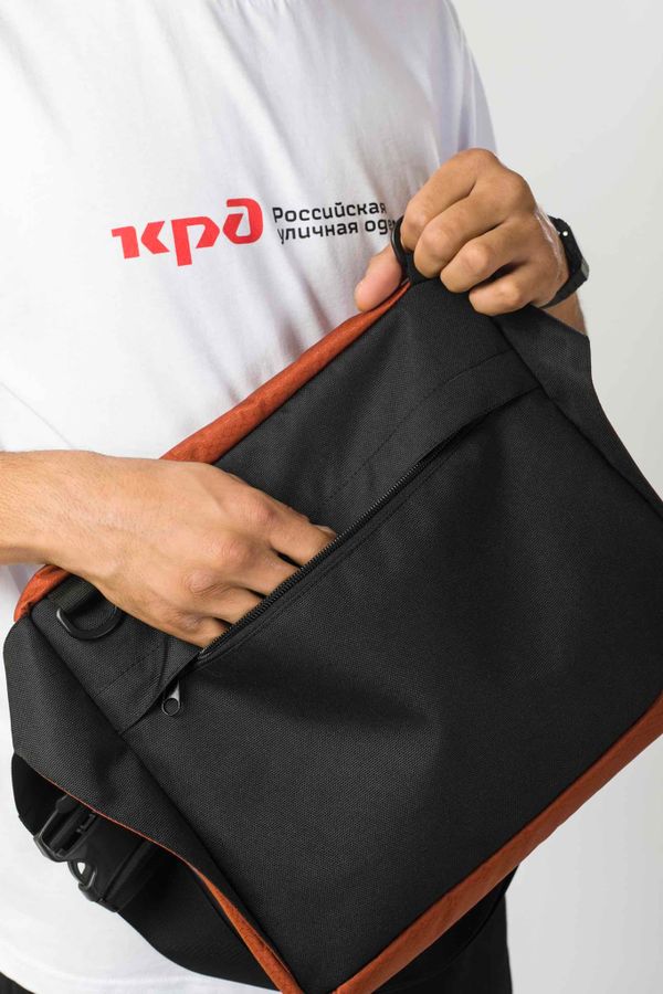 Сумка поясная Codered Big
Bag 2 600 ml Кирпичный Соты
 Оксфорд - фото 2