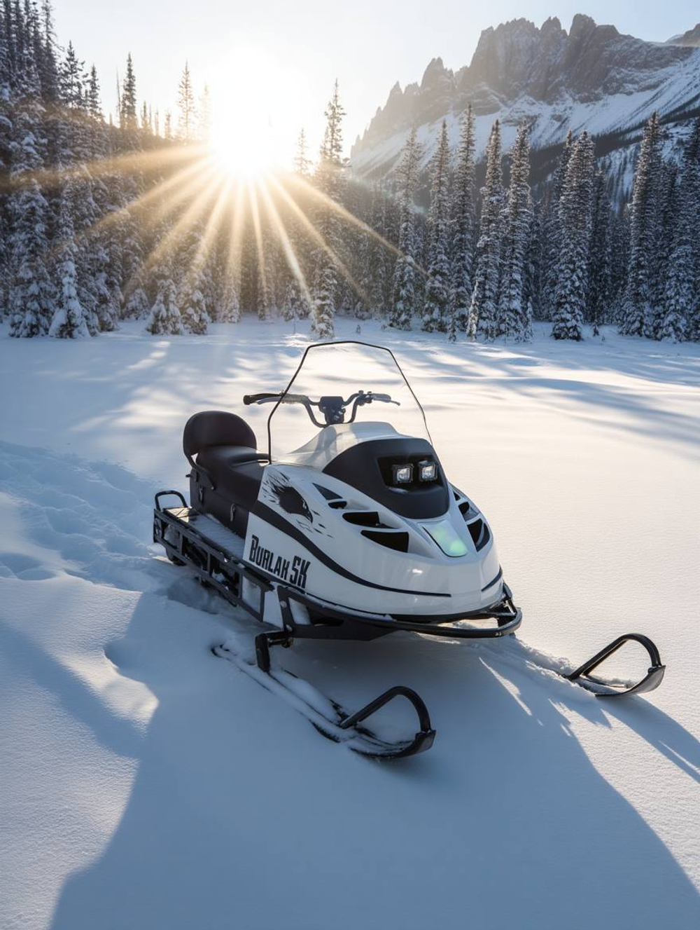Снегоход БУРЛАК СК двухлыжный