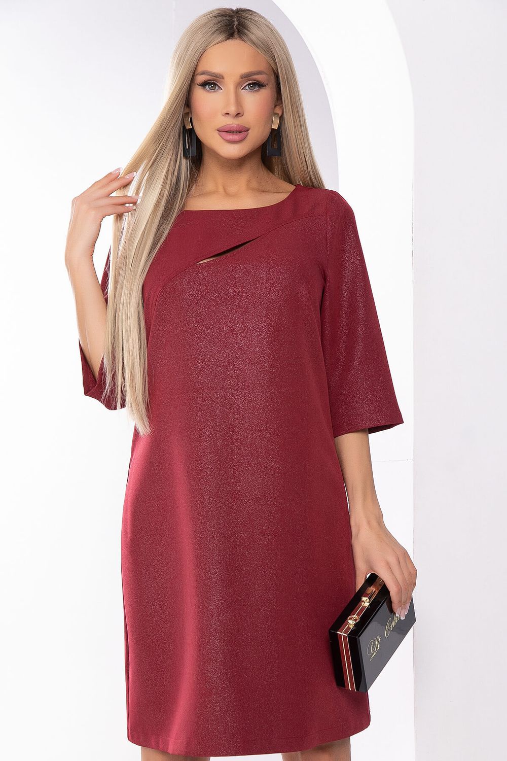 Платье "Показ мод" (сангрия) П8190 LT Collection