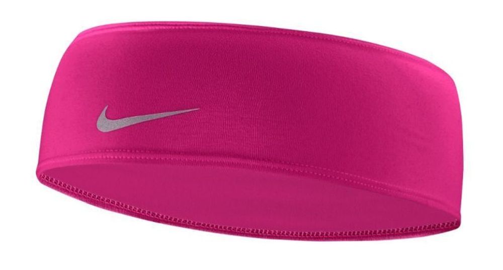 Резинка на голову Nike Dri-Fit Swoosh Headband 2.0 - active pink/silver