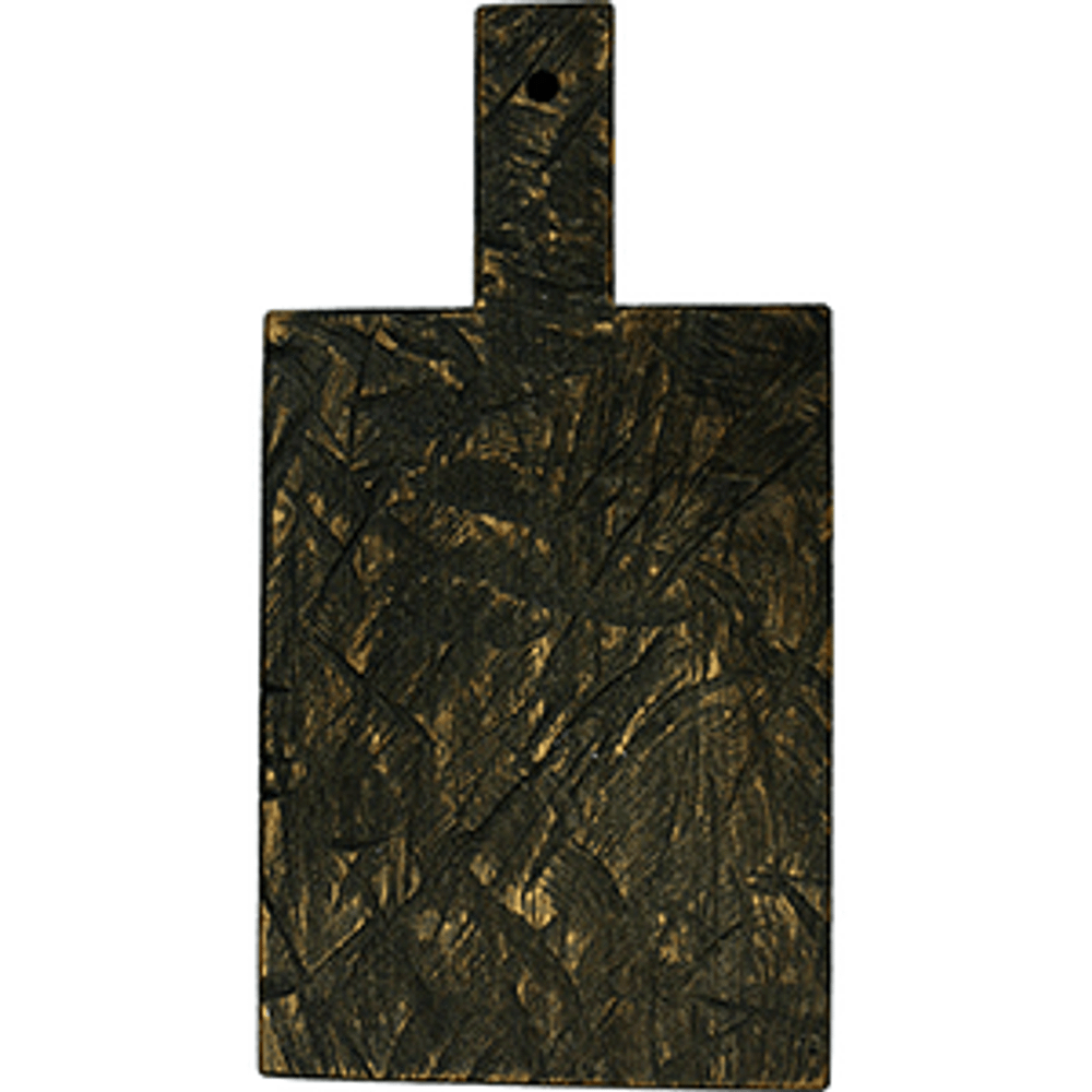 Доска для подачи прямоугольная с ручкой(11см);дуб;H=25,L=270,B=200мм