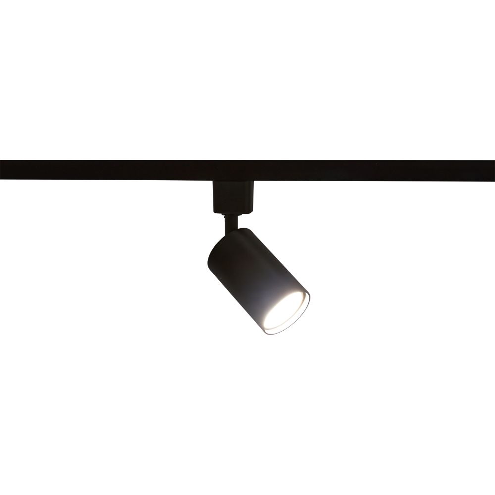 UBL-Q324 GU10 BLACK Светильник-прожектор трековый. Под лампу GU10. Корпус черный. ТМ Volpe