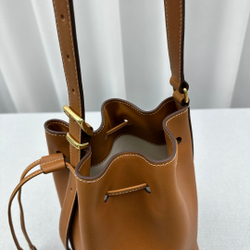 Miu Miu Leather Bucket Bag 22 cm