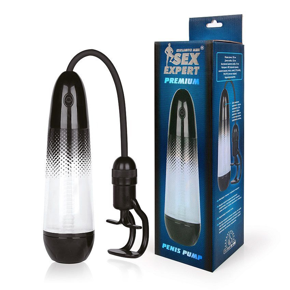 Вакуумная помпа Sex Expert (Цвет: прозрачный)