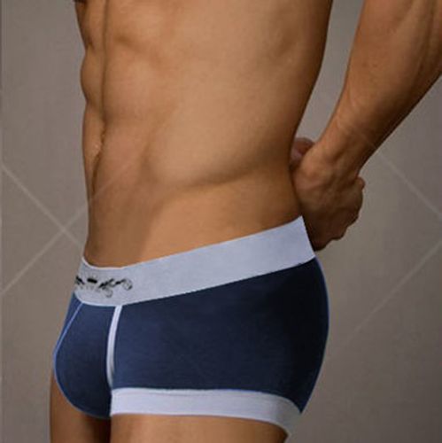 Мужские трусы хипсы Asitoo Silveredge Boxer Navy AST0034