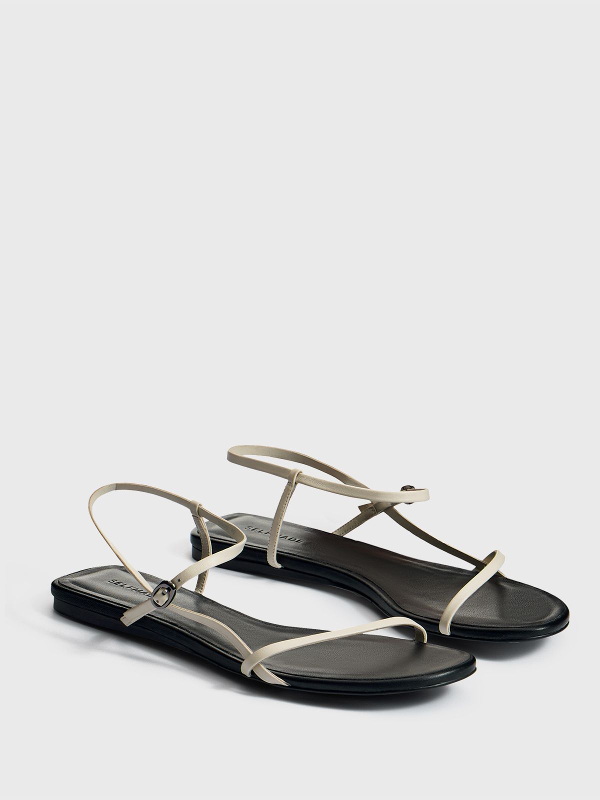 Сандалии из гладкой кожи sleek lines