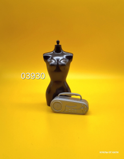 Аксессуар для куклы Барби винтаж - магнитофон 03930