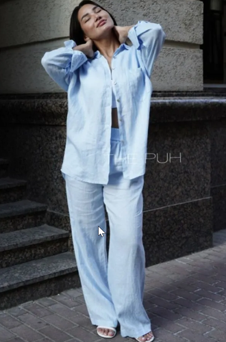 Костюм женский 6903 голубой