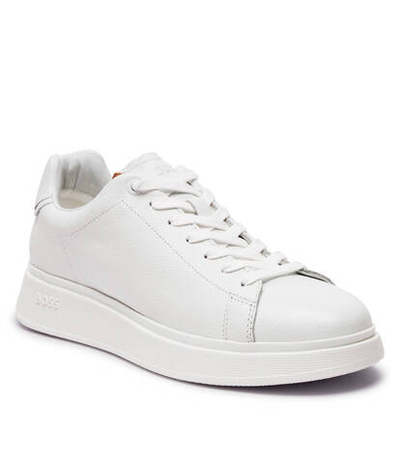 Кожаные кроссовки Bulton BOSS BLACK - белый(50529543)