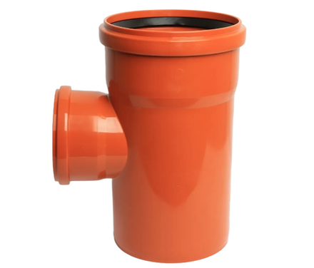 Тройник канализационный наружный d110*50мм 90°