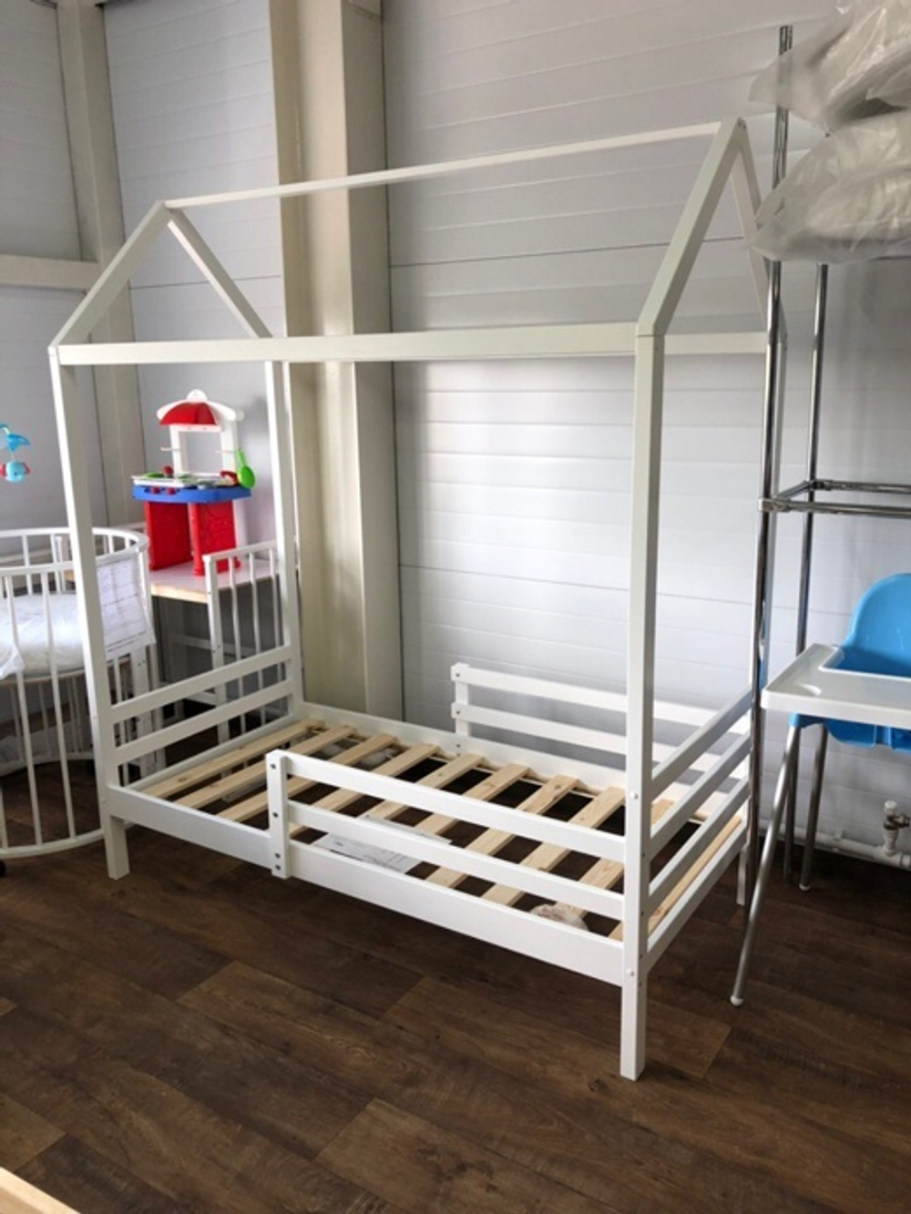 Комплект "Домик" для кровати подростковой "Колибри" 160*80, белый