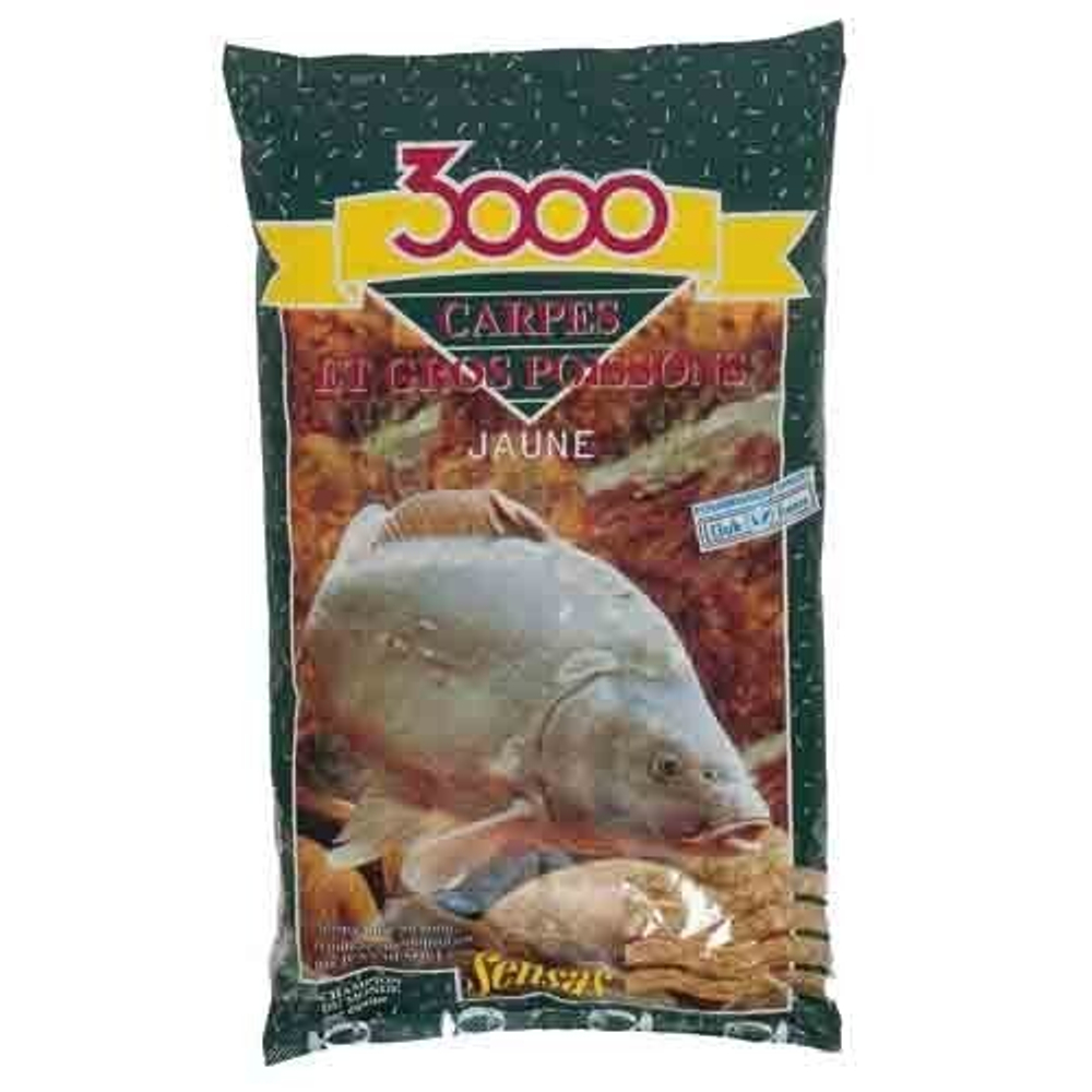 Прикормка Sensas 3000 CARP Jaune 1кг