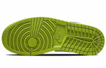 Кроссовки Jordan Air Jordan 1 Low "Vivid Green Snakeskin" (Женская размерная сетка)