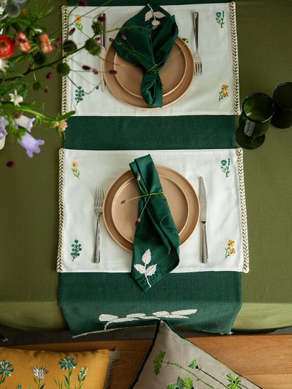 Салфетка сервировочная garden harmony из коллекции ethnic, 45х45 см