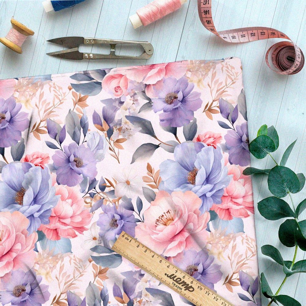 Ткань премиум мембрана пастельный эффект