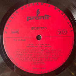 Винтажная виниловая пластинка LP Сборник Диско Disco Chelsea (Польша 1978)