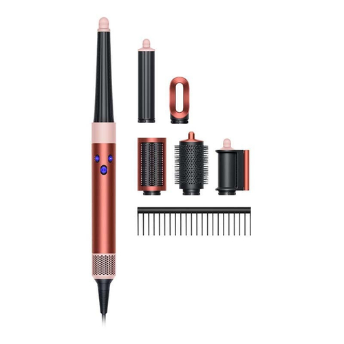 Стайлер Dyson AirWrap Complete Long HS08 (Global) Straight+Wavy, Strawberry Bronze/Blush Pink, бронзовый/розовый