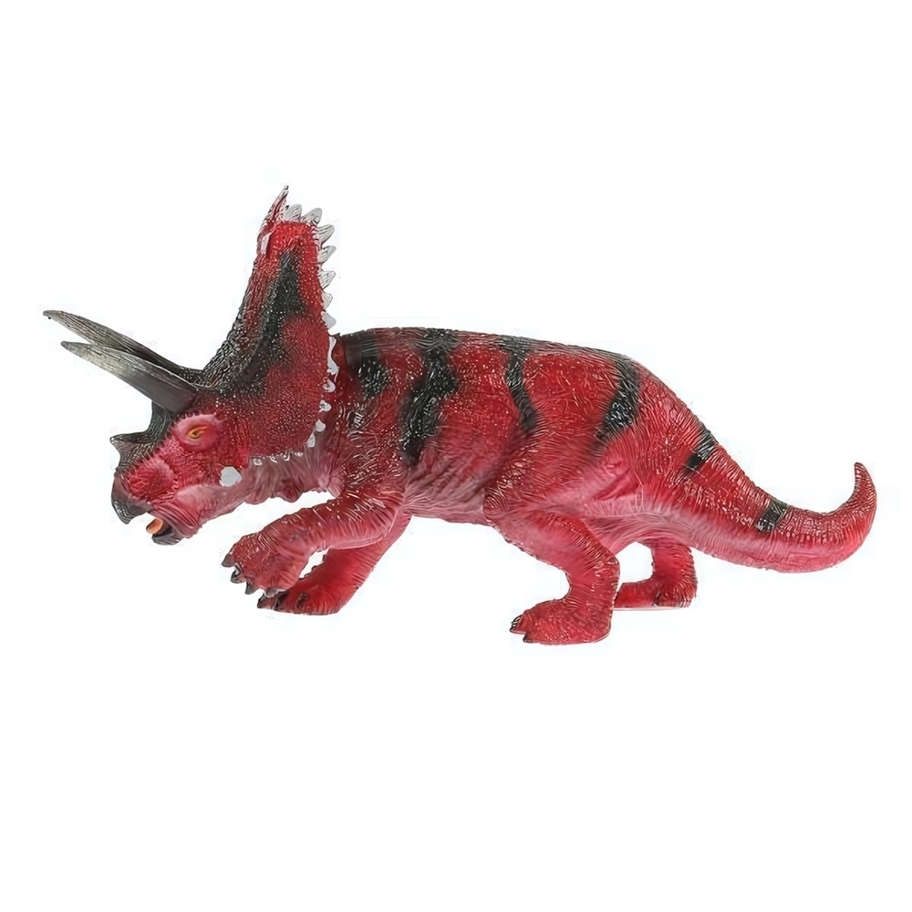 Игрушка пластизоль Динозавр бол. Трицераптор 26*8.5*13.5см (Играем вместе)