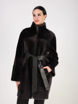 Дубленка зимняя шуба натуральная двухсторонняя