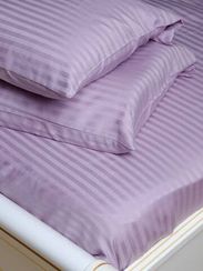 Простынь на резинке сатин 180х200 с наволочками 50х70-2шт SATEN FITTED Maison Dor Турция