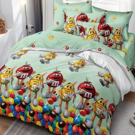 Комплект постельного белья "П37. 2515", поплин, 100% хлопок, Россия.