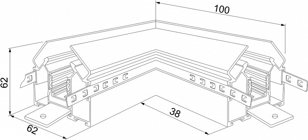 Коннектор Elektrostandard 85124/00 черный