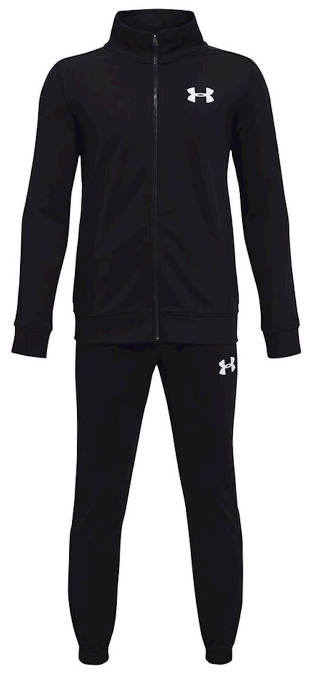Детский теннисный костюм Under Armour Knit Track Suit - black/white