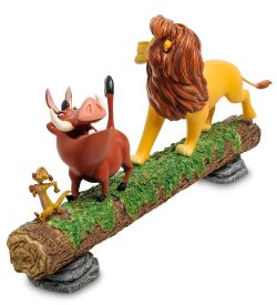 Disney Showcase Disney-A27708 Фигурка «Симба, Тимон и Пумба (Беззаботная жизнь)»