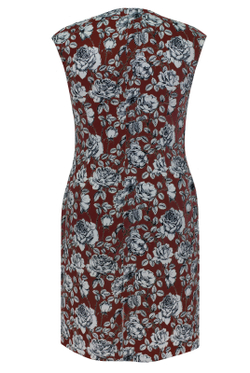 Платье женское 415зр, Бордовая роза #265БР05415зр